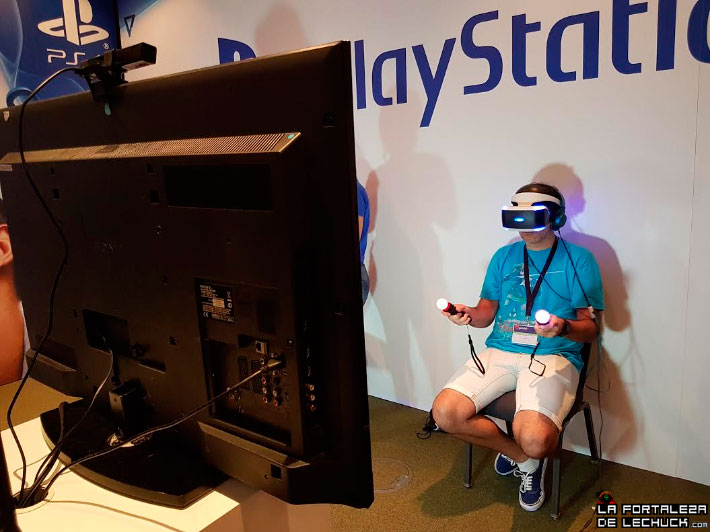 Playstation VR en el Gamelab