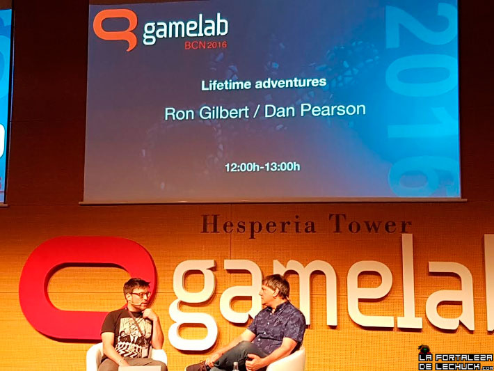Ron Gilbert en el Gamelab